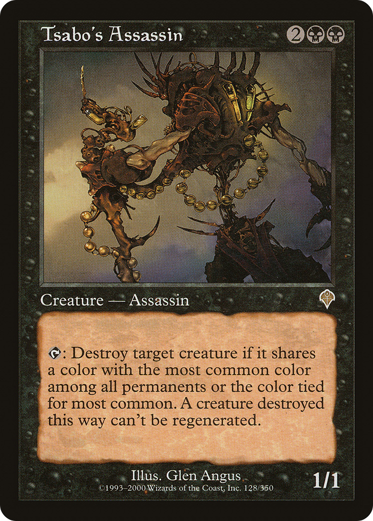 Tsabo's Assassin (INV-128) [Invasion] Foil