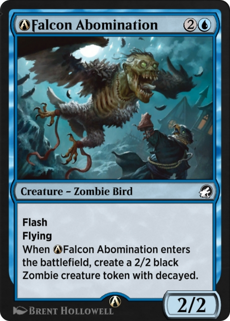 A-Falcon Abomination (MID-A-52) [Innistrad: Midnight Hunt]