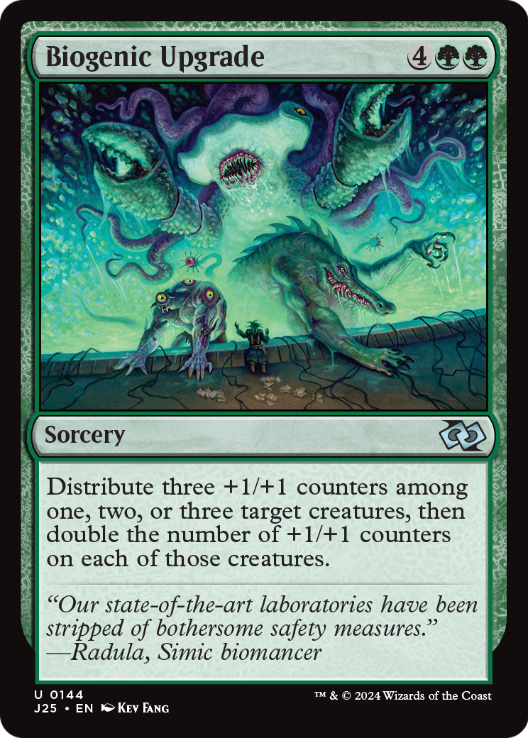Biogenic Upgrade (J25-144) [Foundations Jumpstart]