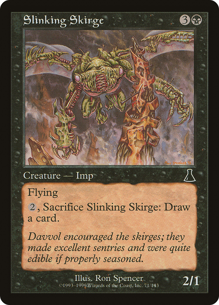 Slinking Skirge (UDS-071) [Urza's Destiny]