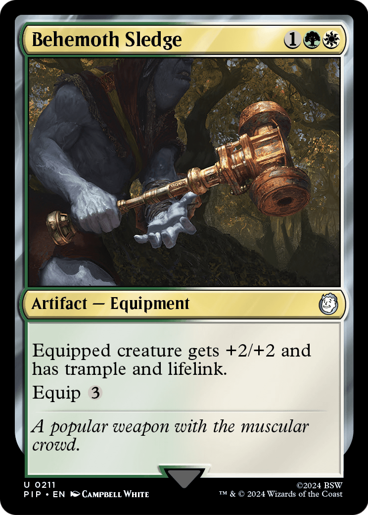 Behemoth Sledge (PIP-211) [Fallout] Foil