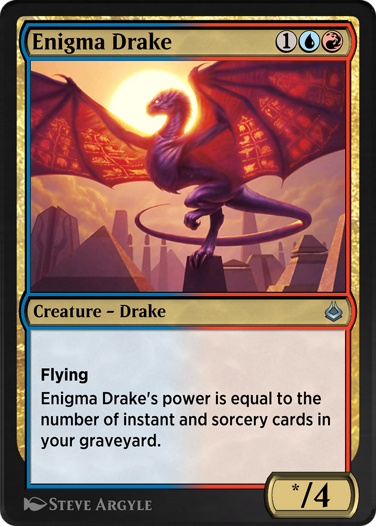 Enigma Drake (AKR-234) [Amonkhet Remastered]