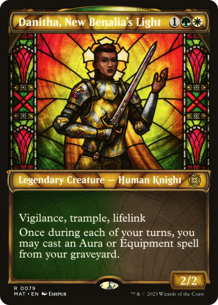 Danitha, New Benalia's Light (Showcase) (MAT-079) [March of the Machine: The Aftermath]