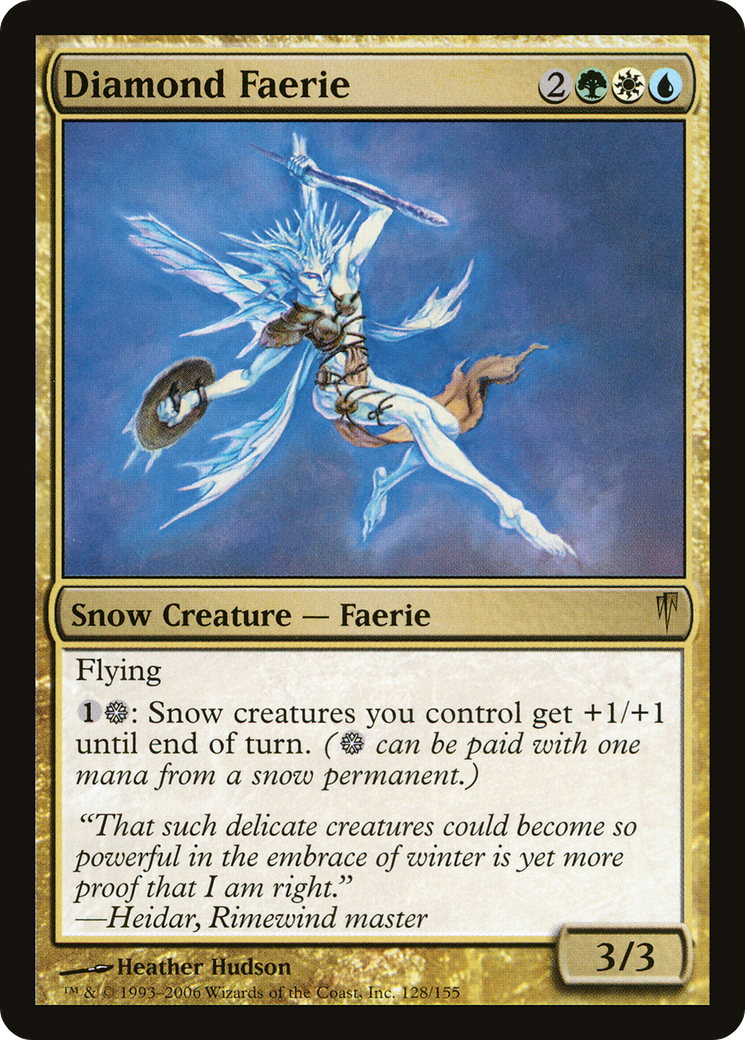 Diamond Faerie (CSP-128) [Coldsnap]