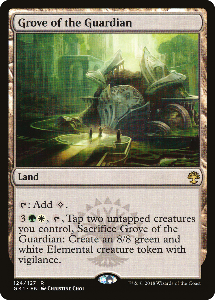 Grove of the Guardian (GR1-124) [GRN Guild Kit]
