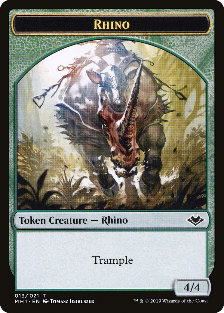 Rhino (TMH1-013) [Modern Horizons Tokens]