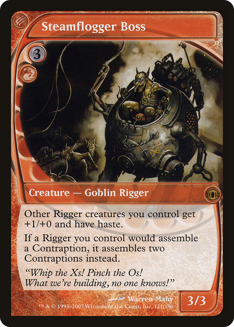 Steamflogger Boss (FUT-121) [Future Sight] Foil