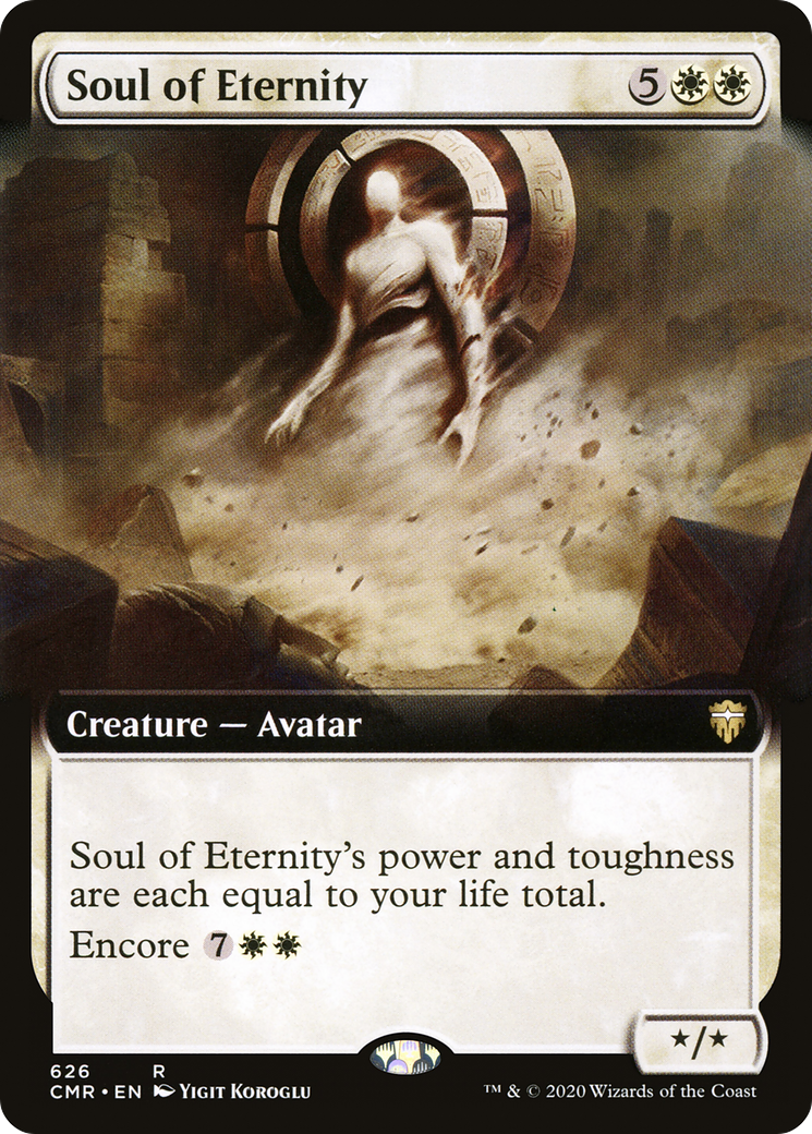 Soul of Eternity (Extended Art) (CMR-626) [Commander Legends] Foil