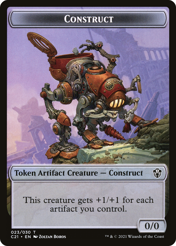 Construct (TC21-023) [Commander 2021 Tokens]