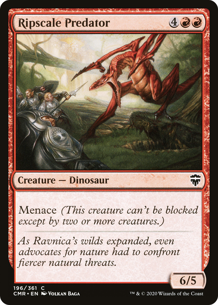Ripscale Predator (CMR-196) [Commander Legends] Foil