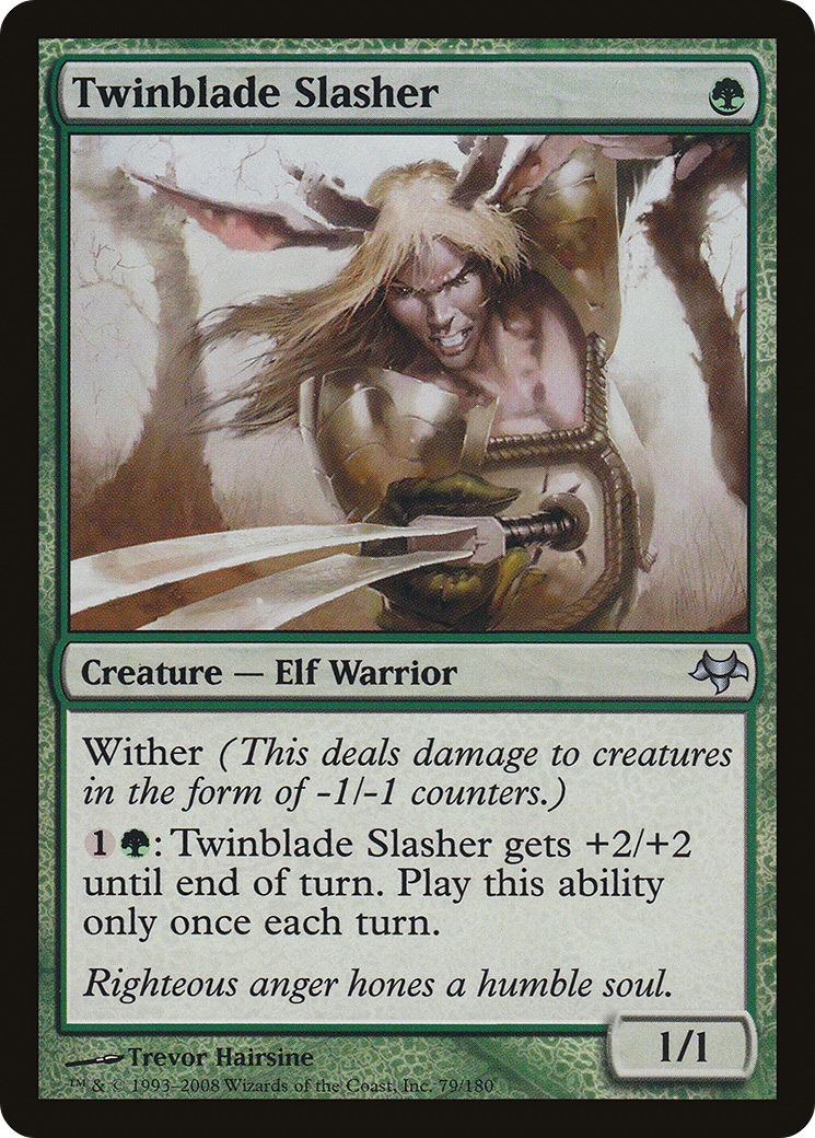Twinblade Slasher (EVE-079) [Eventide] Foil