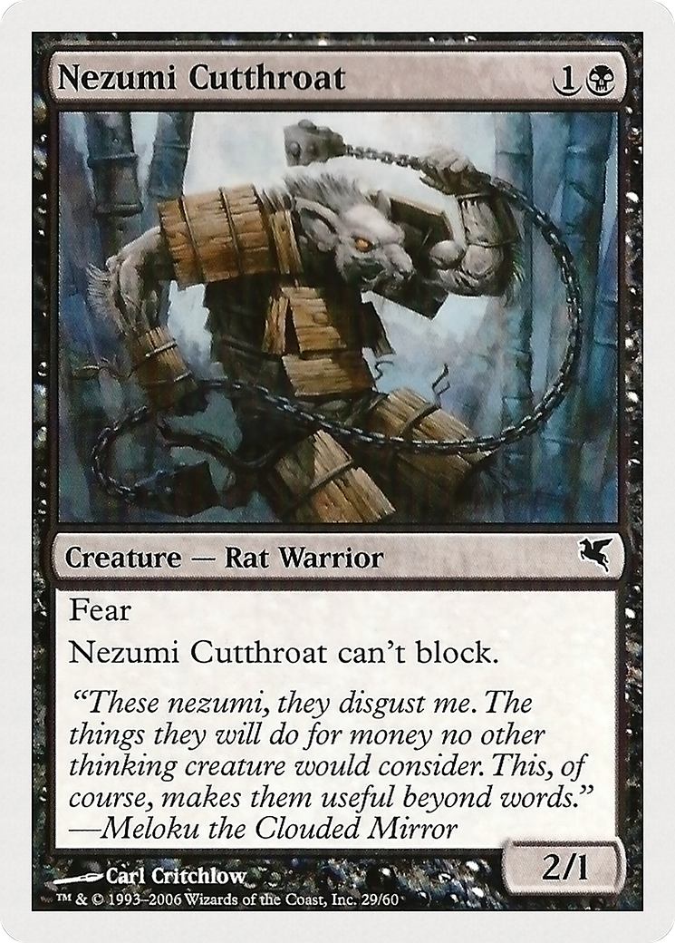 Nezumi Cutthroat (PHUK-029) [Hachette UK]