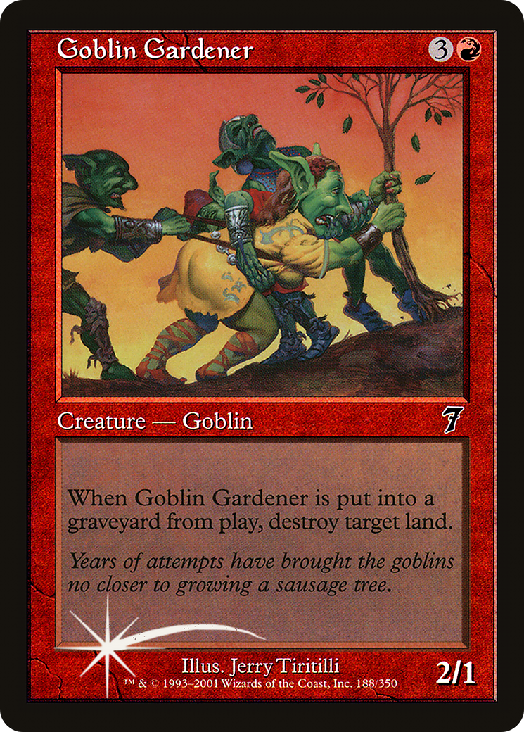 Goblin Gardener (7ED-188★) [7th Edition]