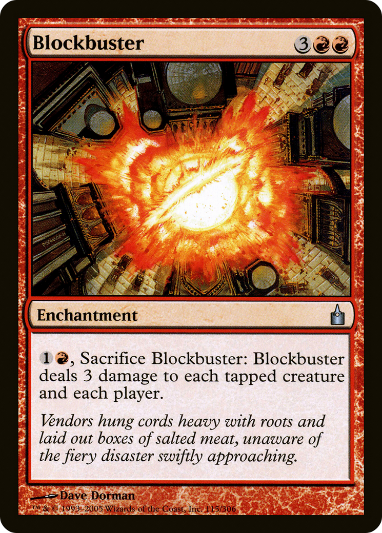 Blockbuster (RAV-115) [Ravnica: City of Guilds] Foil