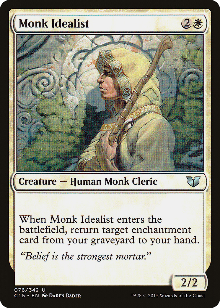 Monk Idealist (C15-076) [Commander 2015]