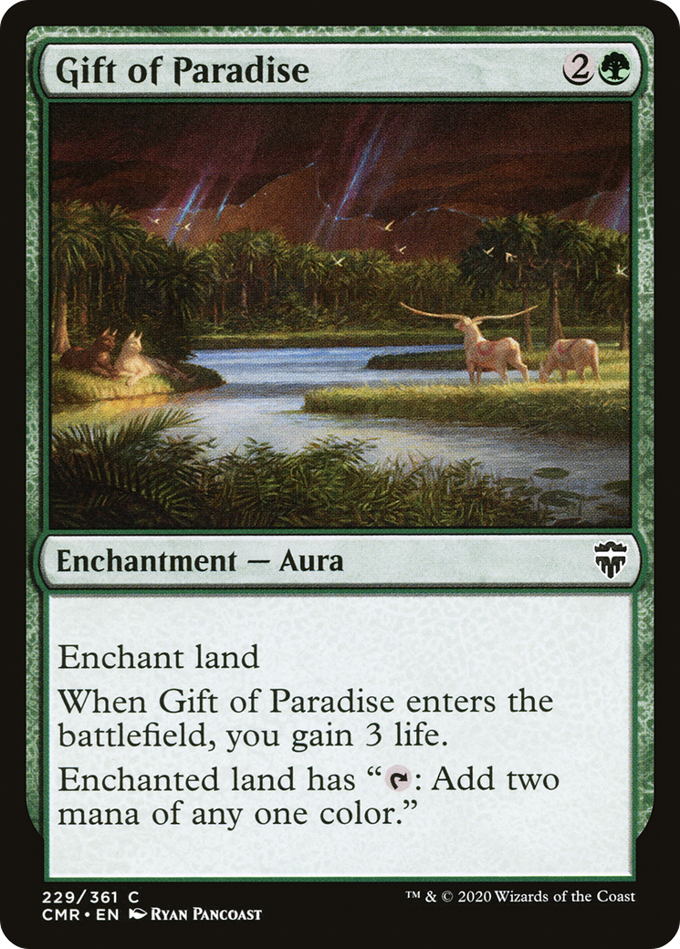 Gift of Paradise (CMR-229) [Commander Legends]
