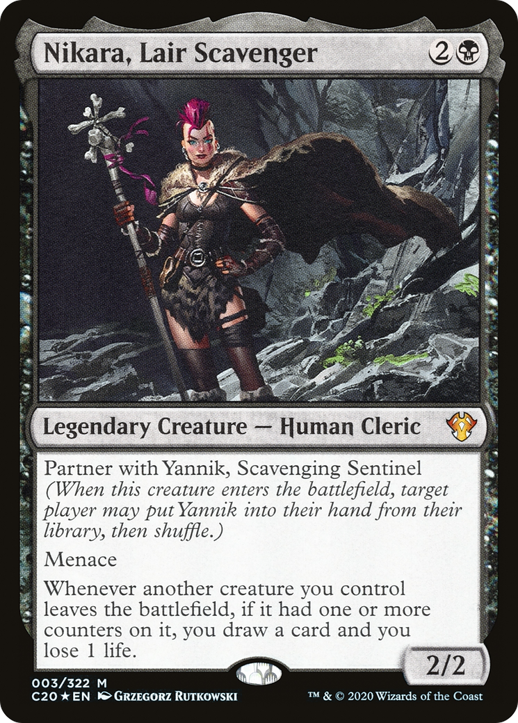 Nikara, Lair Scavenger (C20-003) [Commander 2020] Foil