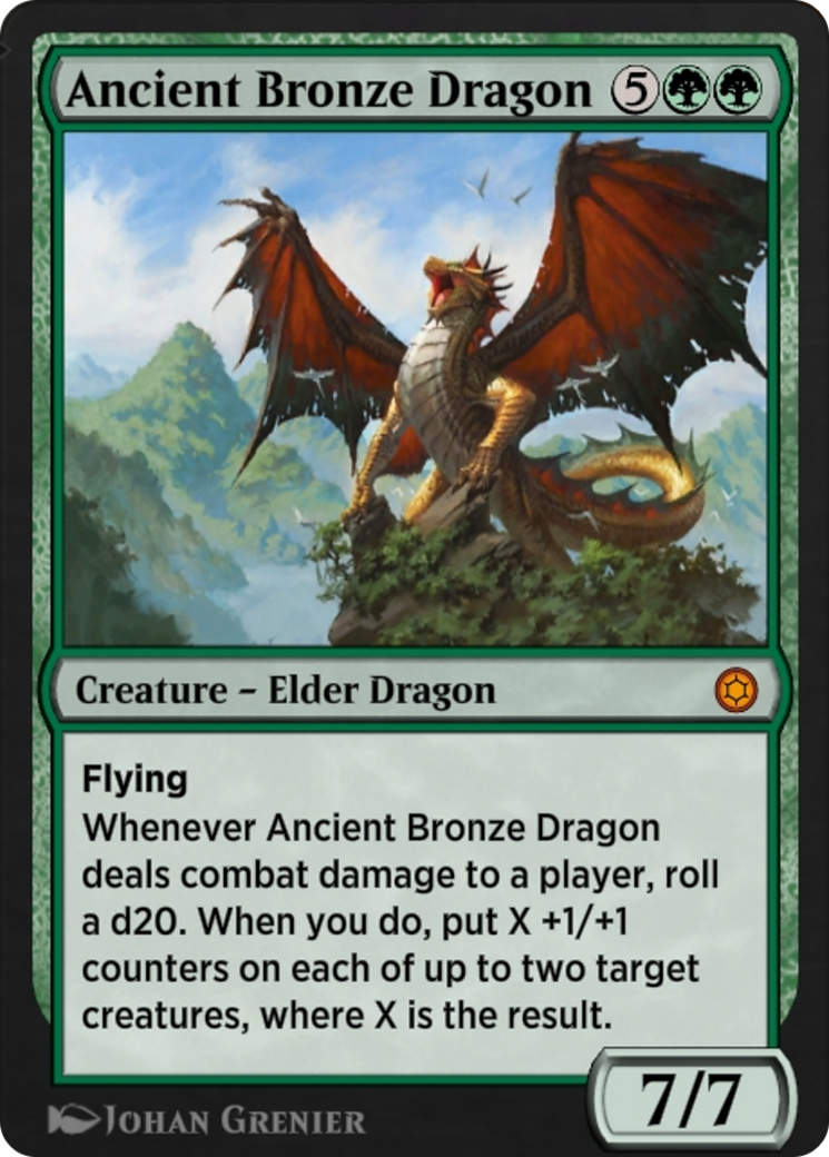 Ancient Bronze Dragon (HBG-199) [Alchemy Horizons: Baldur's Gate]