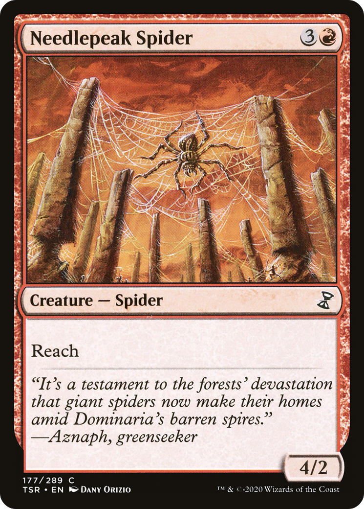 Needlepeak Spider (TSR-177) [Time Spiral Remastered]