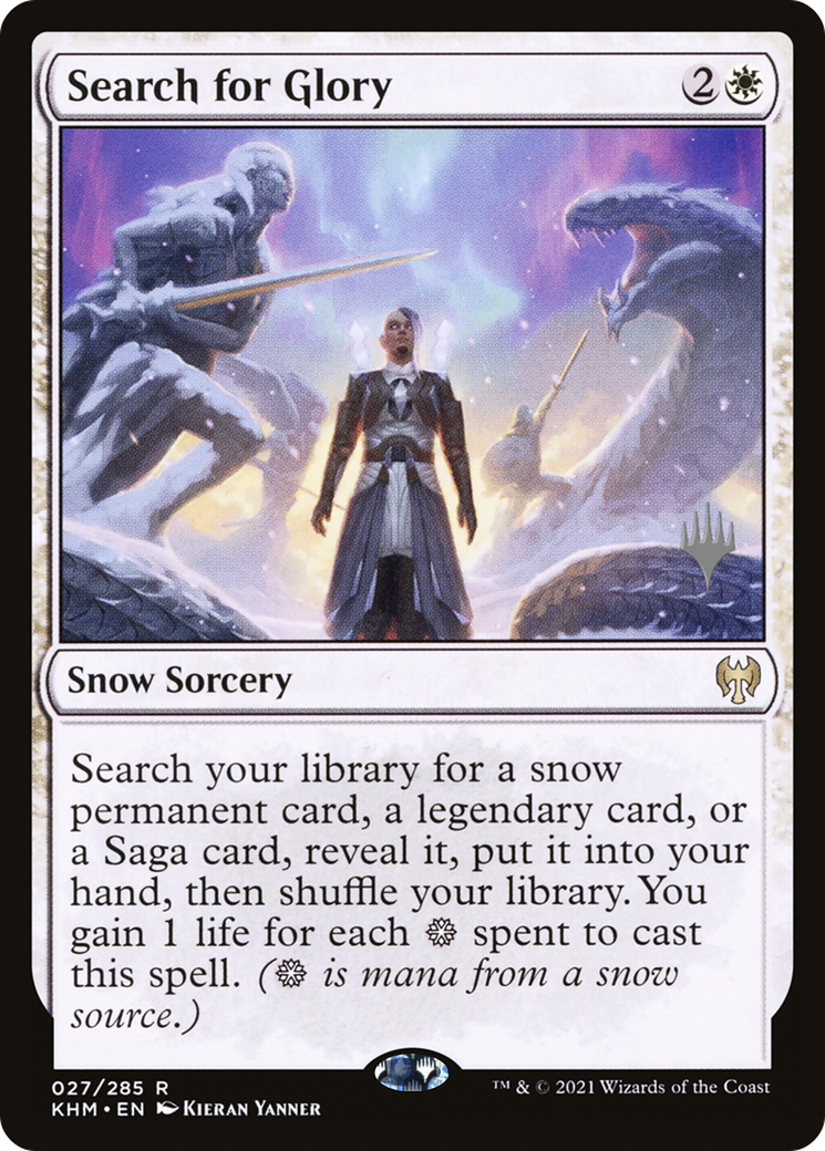 Search for Glory (PPKHM-027) [Promo Pack: Kaldheim Promos]