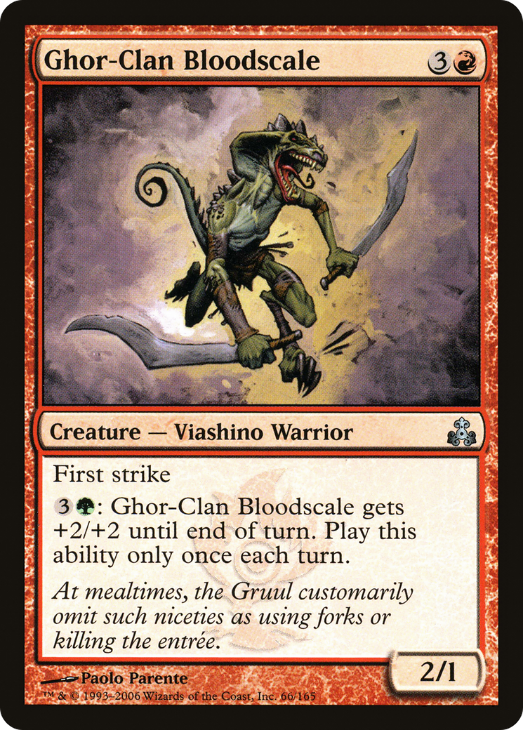 Ghor-Clan Bloodscale (GPT-066) [Guildpact]