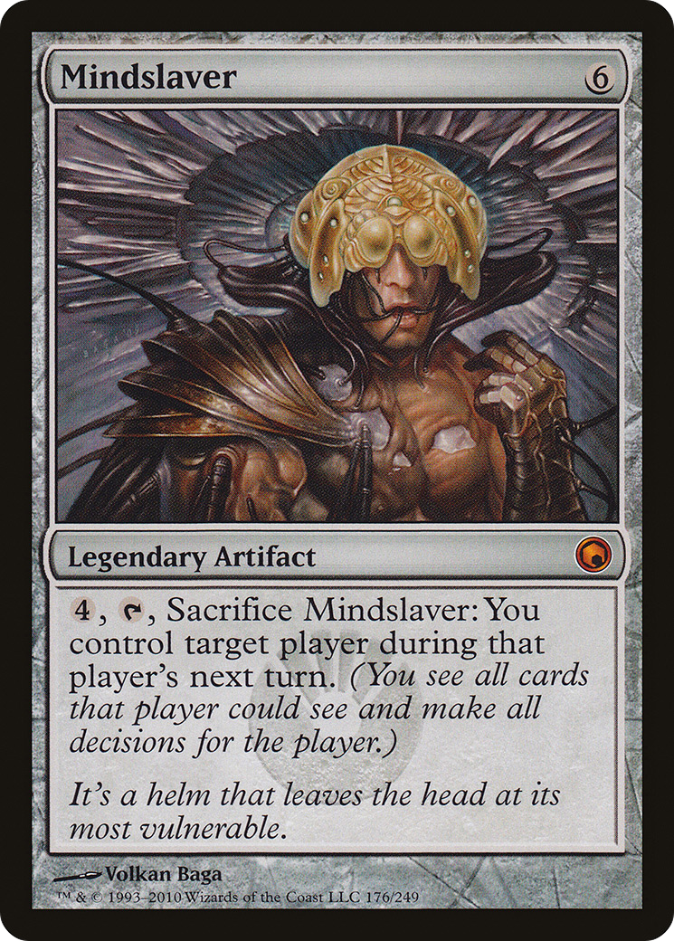 Mindslaver (SOM-176) [Scars of Mirrodin] Foil