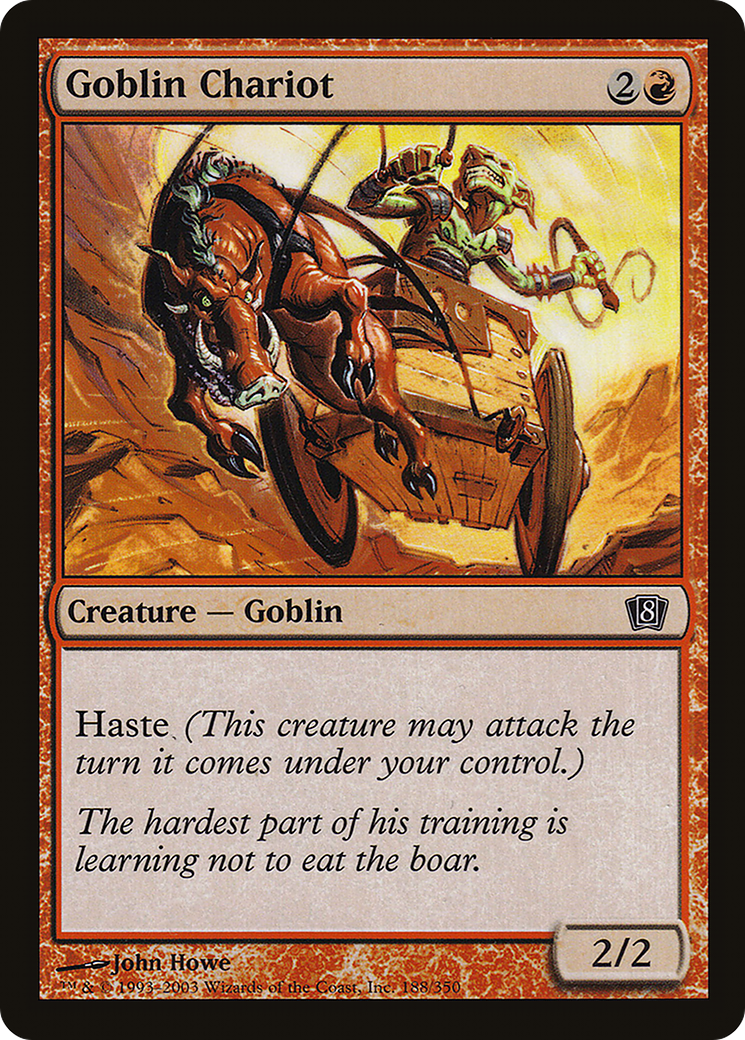 Goblin Chariot (8ED-188) [8th Edition] Foil