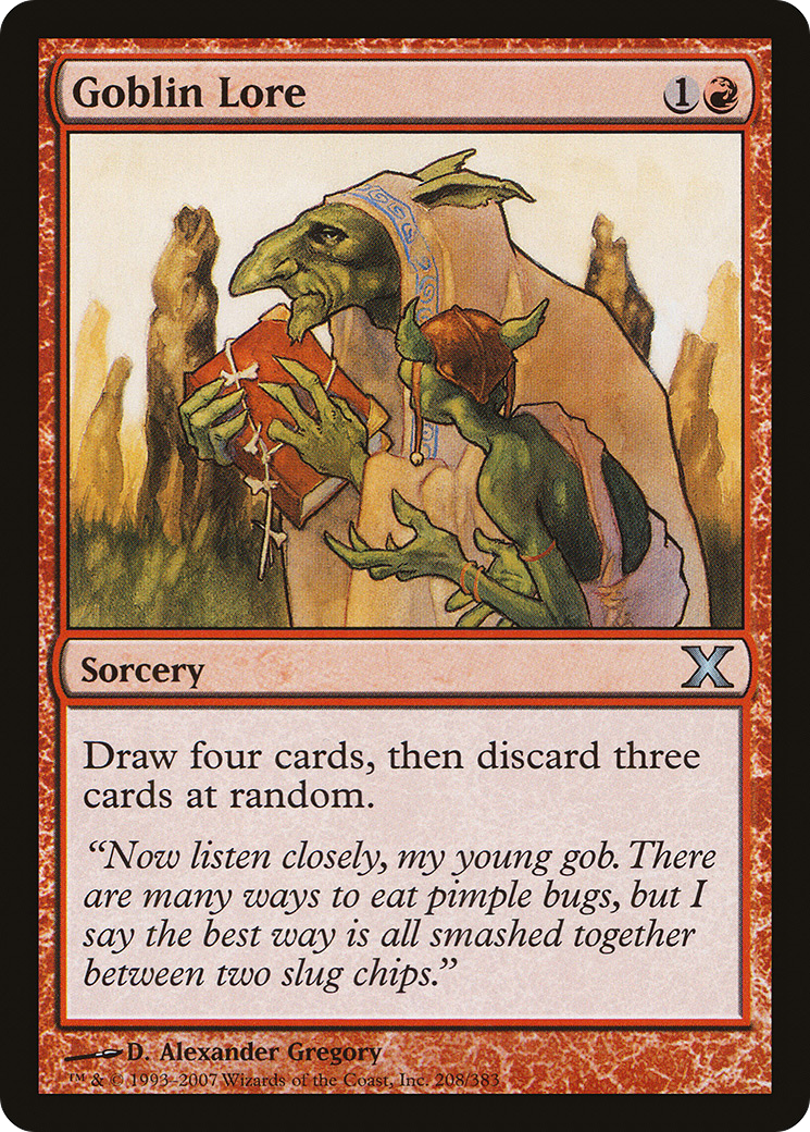 Goblin Lore (10E-208) [Tenth Edition]