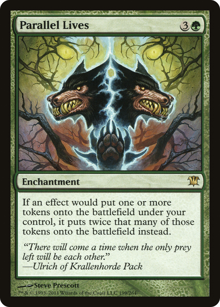 Parallel Lives (ISD-199) [Innistrad] Foil