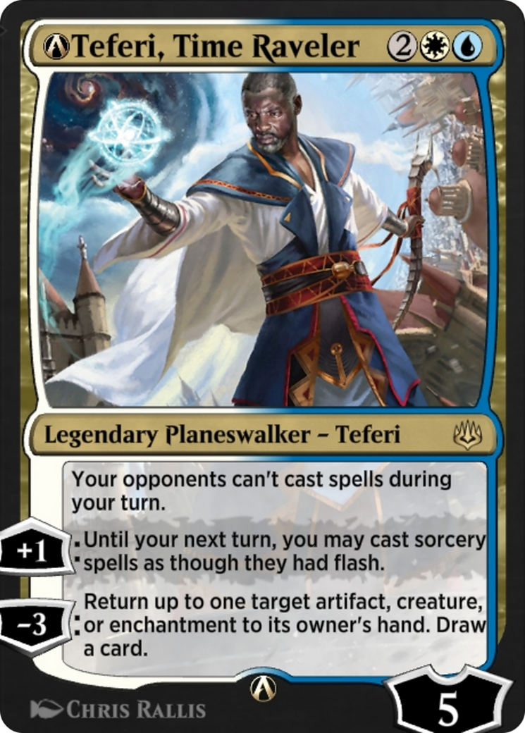 A-Teferi, Time Raveler (WAR-A-221) [War of the Spark]