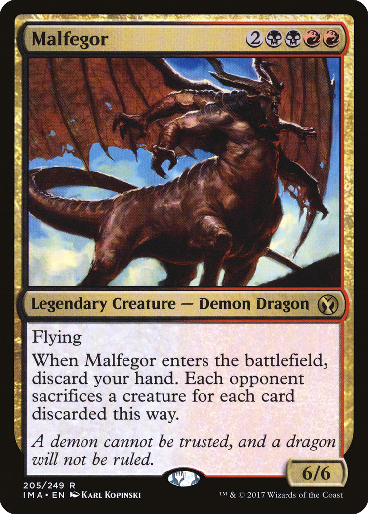 Malfegor (IMA-205) [Iconic Masters]
