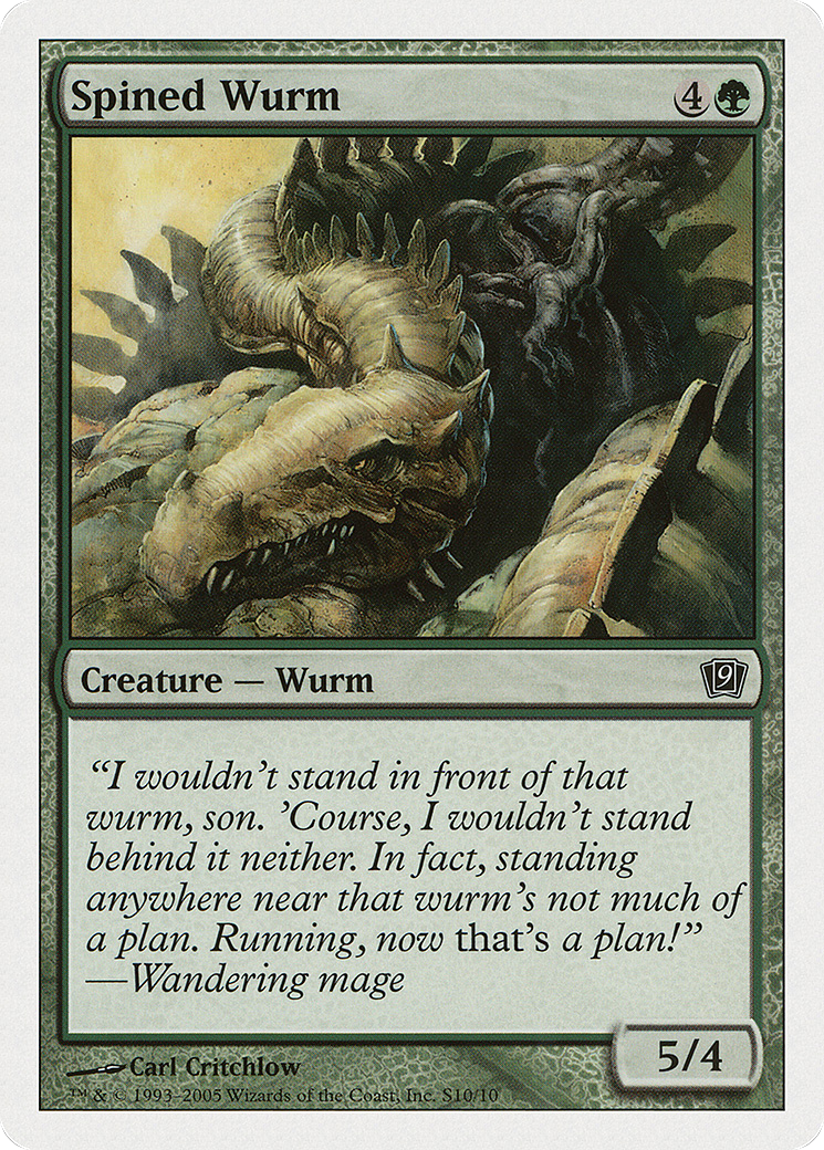 Spined Wurm [9th Edition]