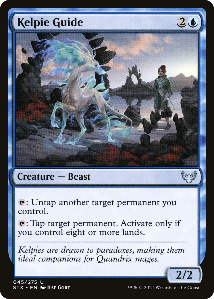 Kelpie Guide (STX-045) [Strixhaven: School of Mages] Foil