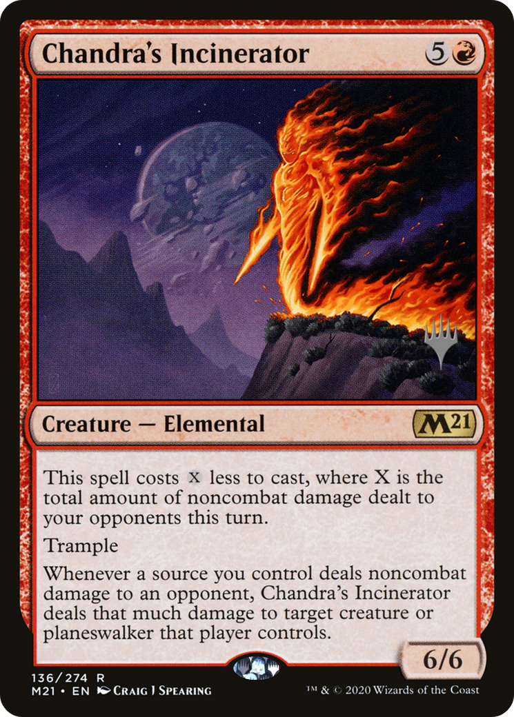 Chandra's Incinerator (PPM21-136) [Promo Pack: Core Set 2021 Promos]