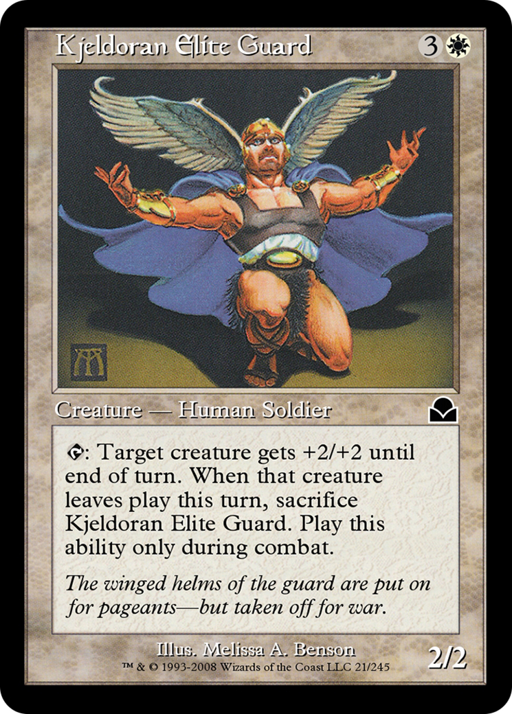Kjeldoran Elite Guard (ME2-021) [Masters Edition II] Foil