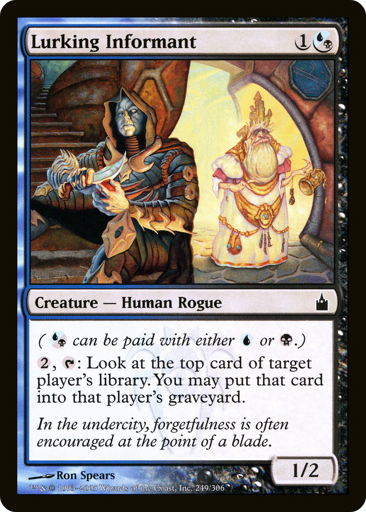 Lurking Informant (RAV-249) [Ravnica: City of Guilds]