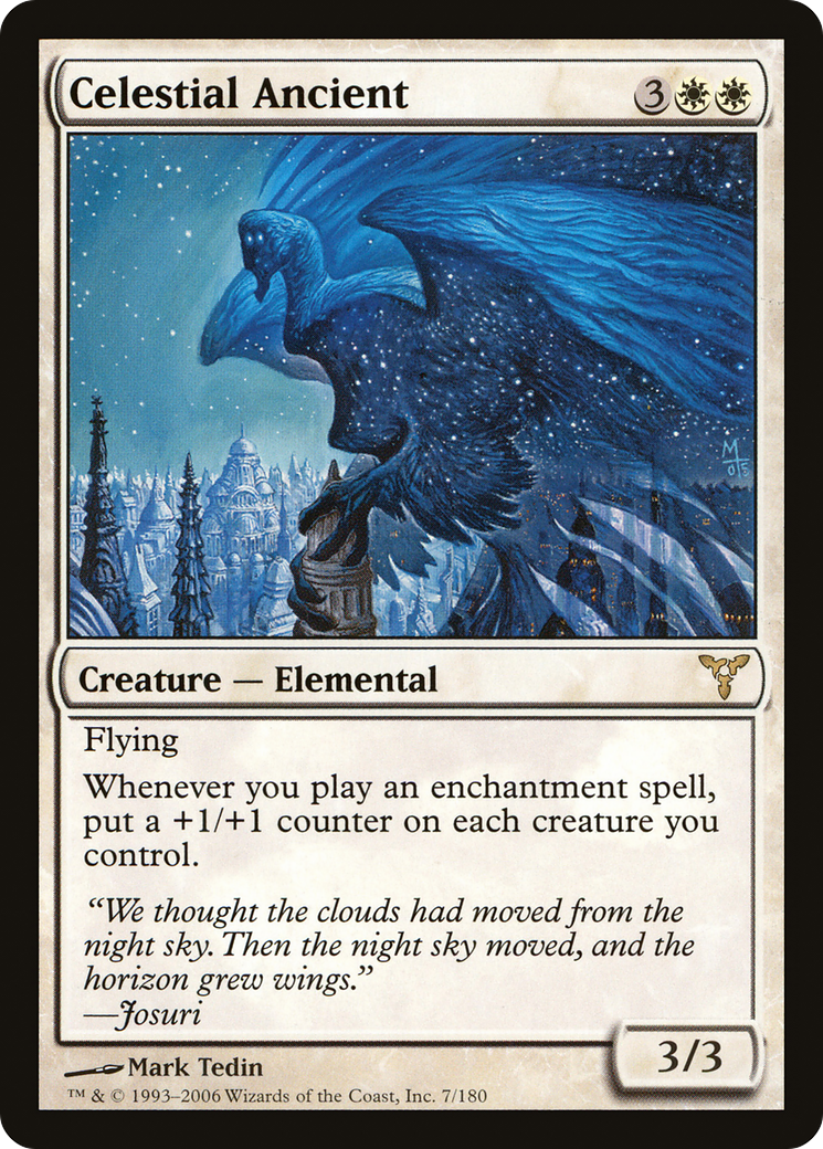Celestial Ancient (DIS-007) [Dissension] Foil