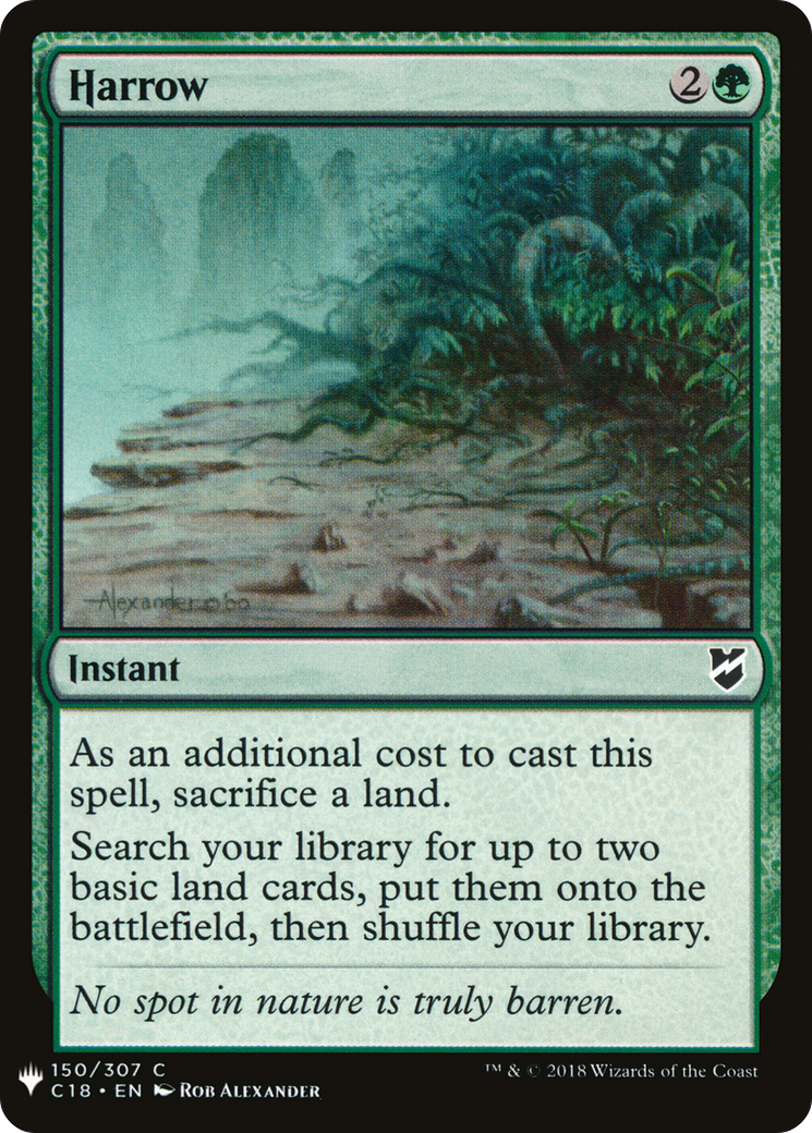 Harrow (LIST-C18-150) [The List]