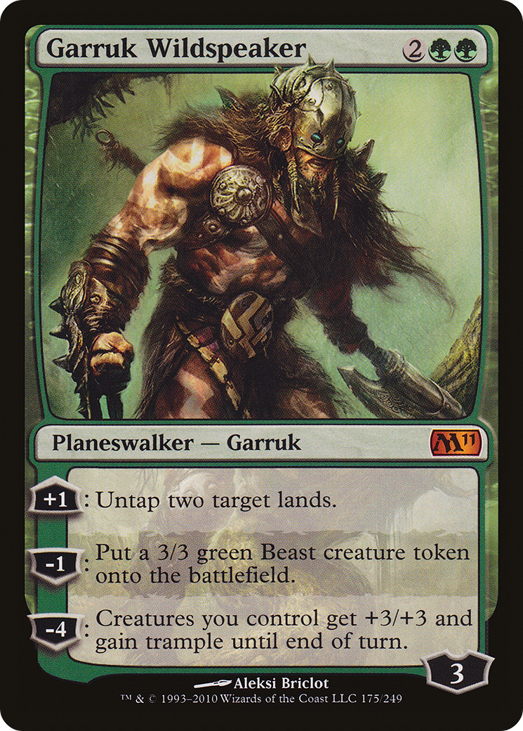 Garruk Wildspeaker (M11-175) [Magic 2011]