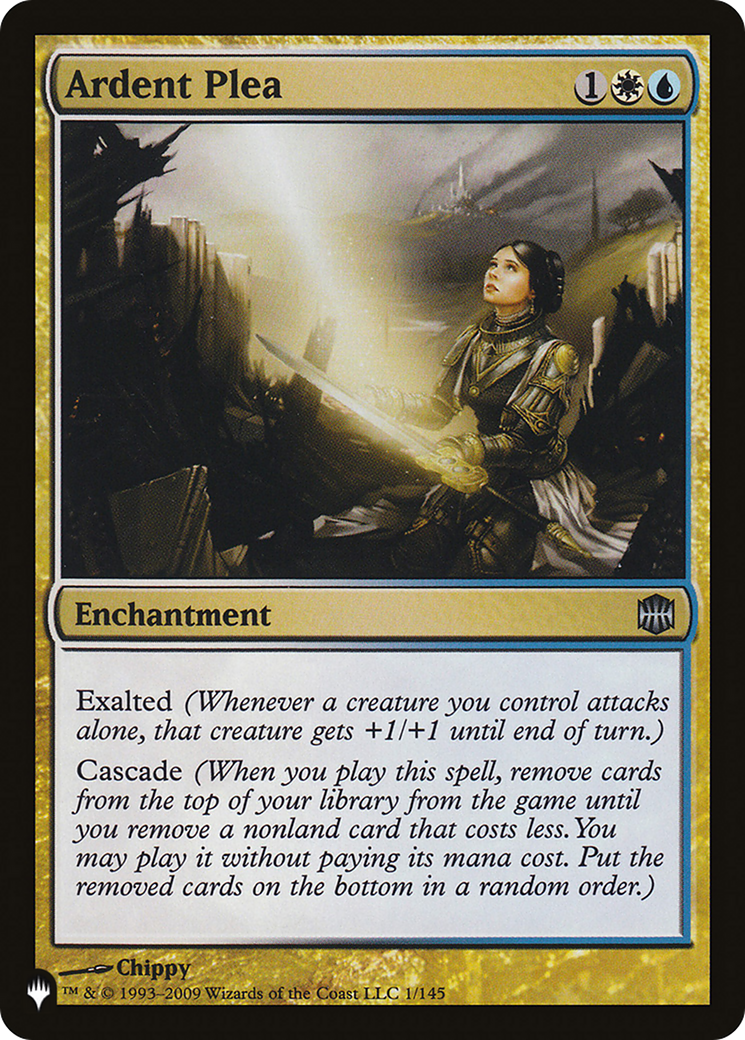 Ardent Plea (LIST-ARB-1) [The List]