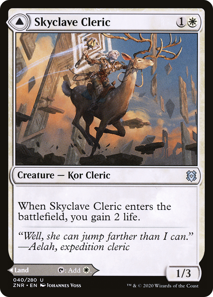 Skyclave Cleric (ZNR-040) [Zendikar Rising]