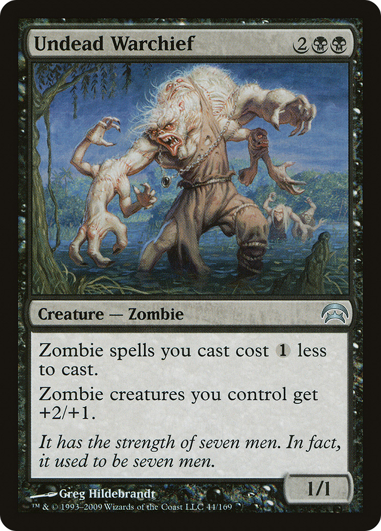 Undead Warchief (HOP-044) [Planechase]
