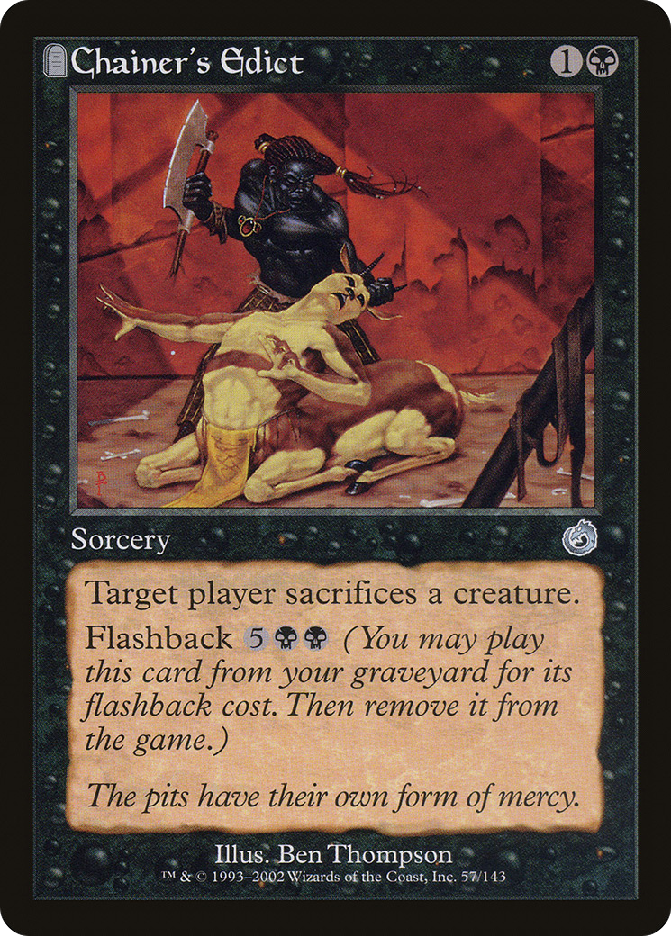 Chainer's Edict (TOR-057) [Torment]
