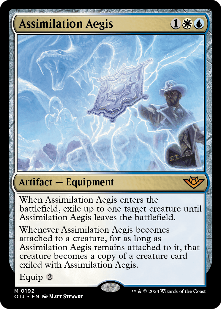 Assimilation Aegis (OTJ-192) [Outlaws of Thunder Junction]