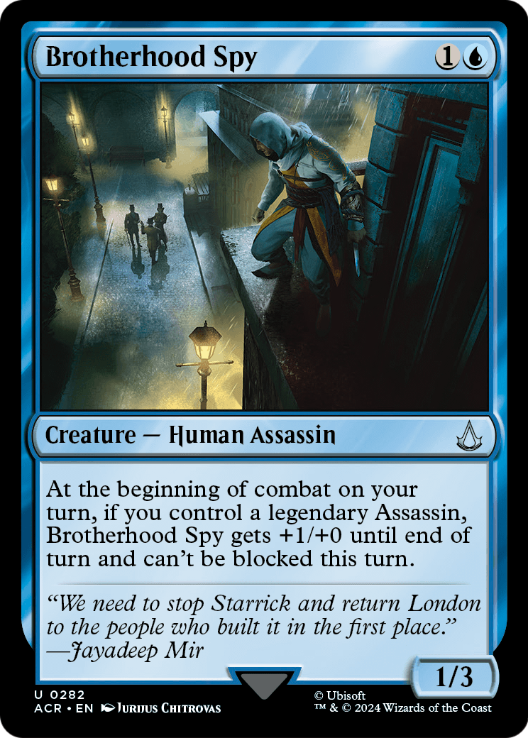 Brotherhood Spy (ACR-282) [Assassin's Creed]