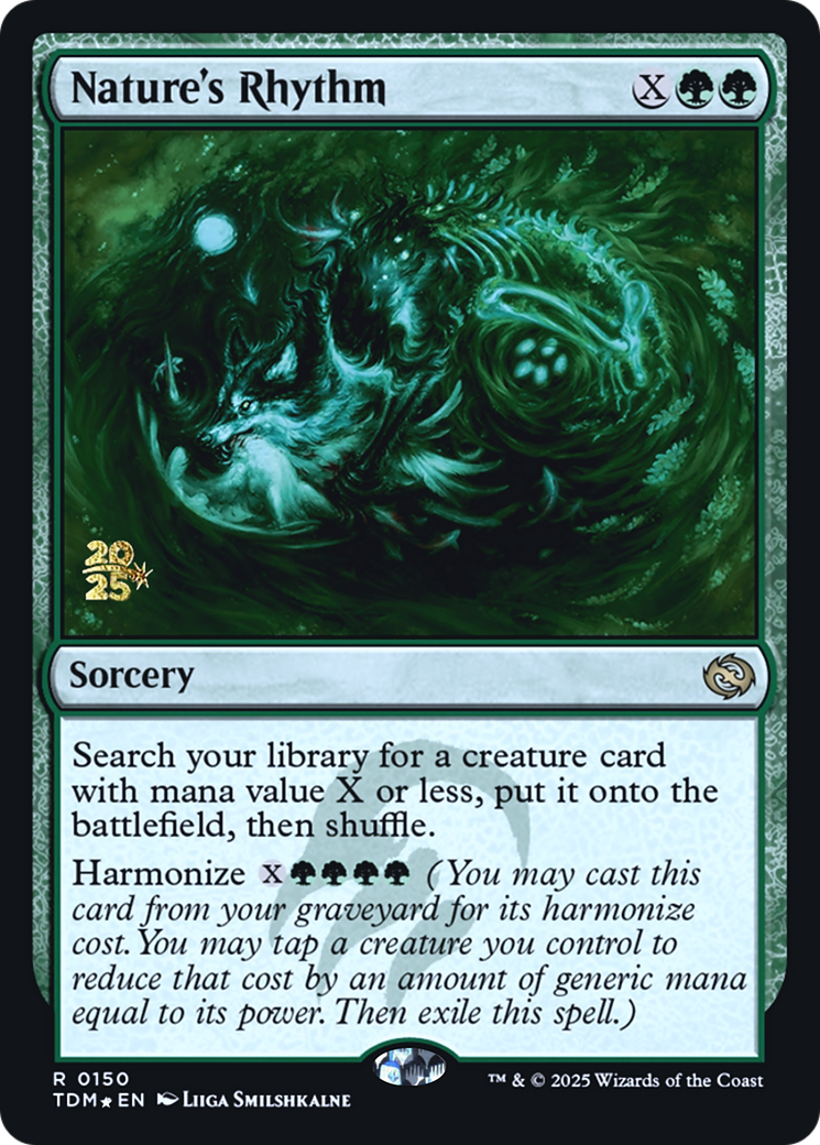 Nature's Rhythm (PRE-150) [Prerelease Cards] Foil