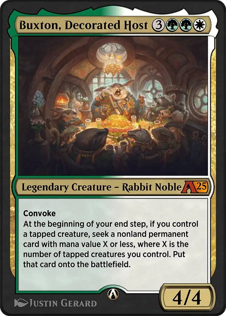 Buxton, Decorated Host (YBLB-021) [Alchemy: Bloomburrow]
