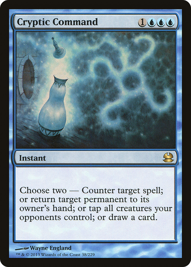 Cryptic Command (MMA-038) [Modern Masters] Foil