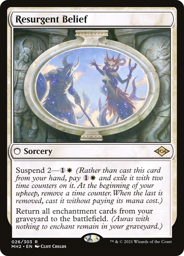 Resurgent Belief (MH2-026) [Modern Horizons 2] Foil