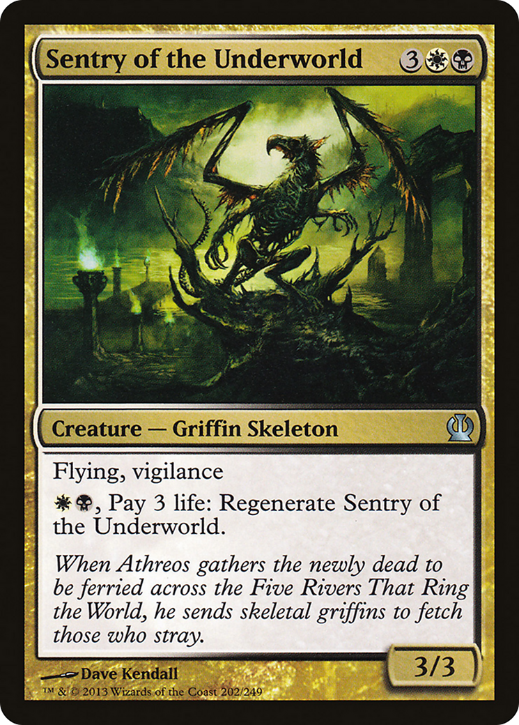 Sentry of the Underworld (THS-202) [Theros] Foil